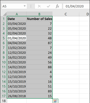How to Sort by Date in Microsoft Excel