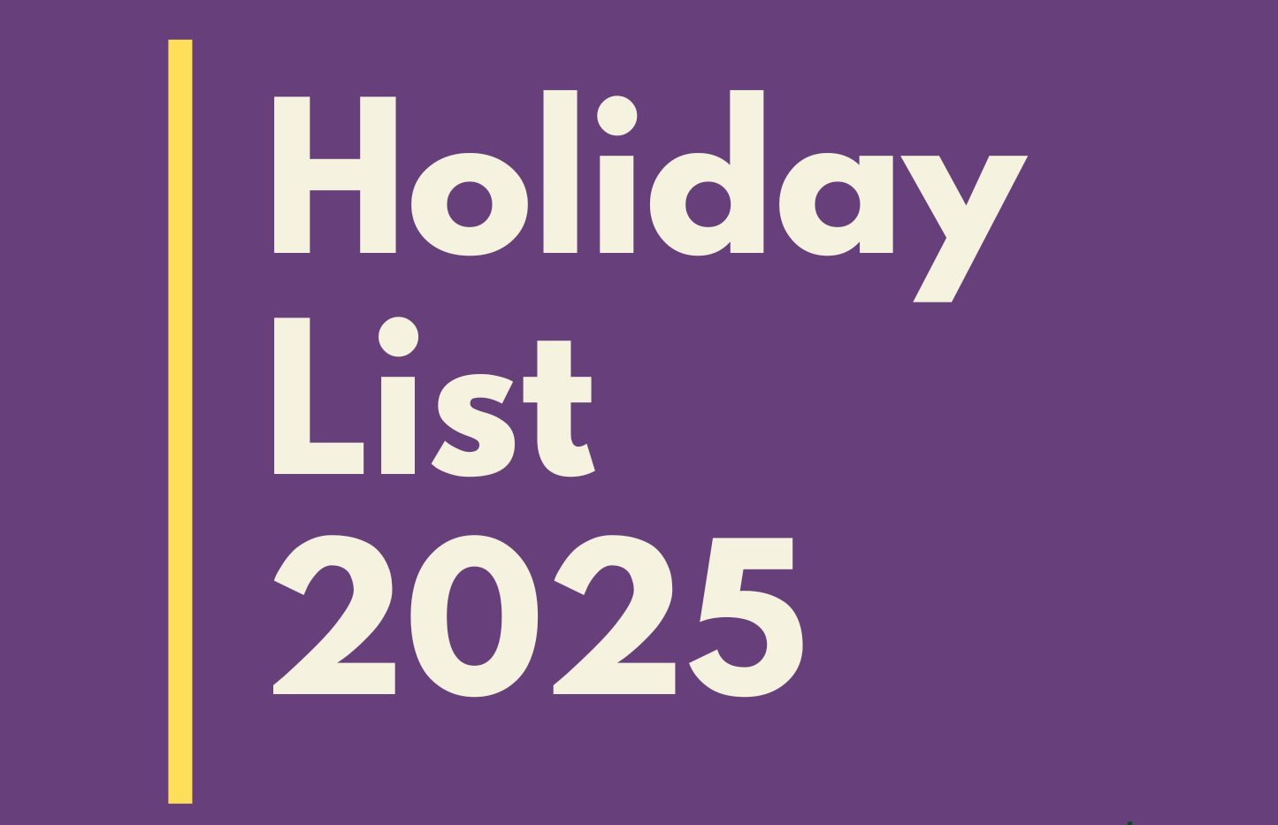 State Wise Lists Of Holidays (2025) | The One Clik